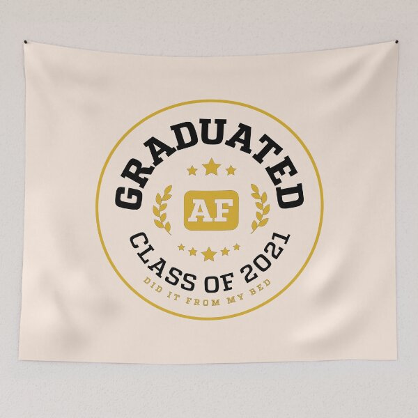 Item preview, Clase de graduación de 2021 Graduado AF designed and sold by Uppercase Tees.