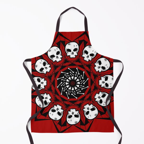 Item preview, Cartoon Skull Mandala designed and sold by 13thWiTCH.