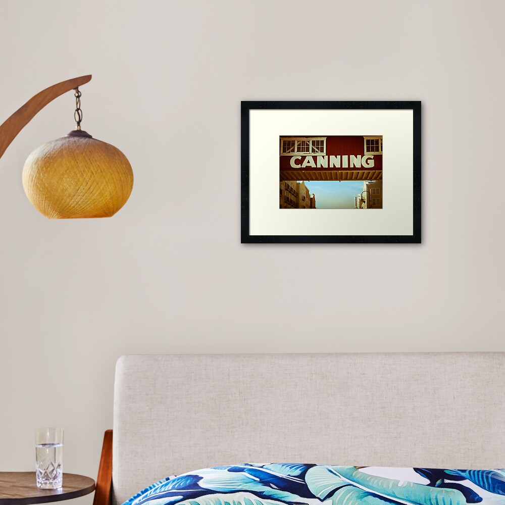 Item preview, Framed Art Print designed and sold by littleoldhag.
