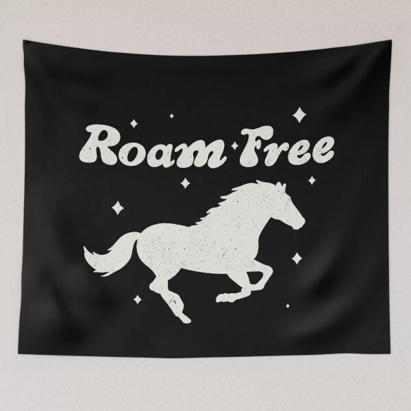Item preview, Wanderlust Wild and Free Horse  designed and sold by trajeado14.