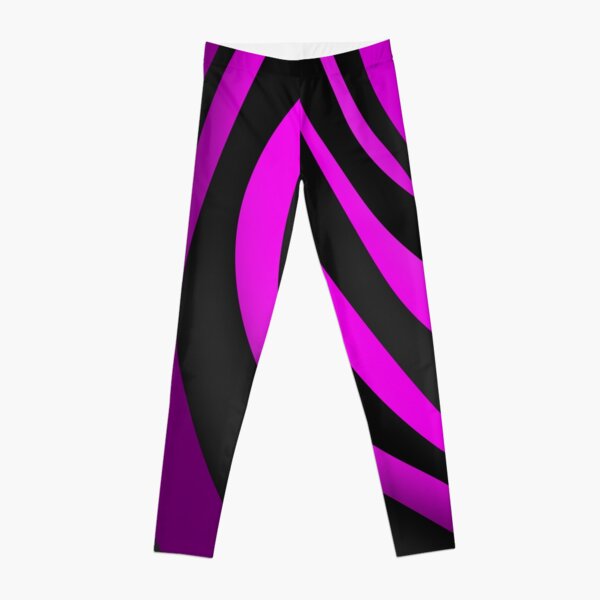 Purple Zebra Leggings for Sale