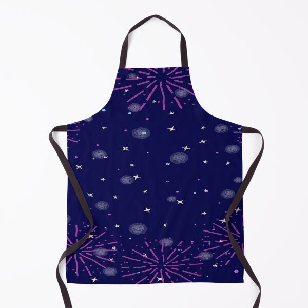 Item preview, Fireworks and confetti on dark navy background | New year celebration designed and sold by TheWalnut.