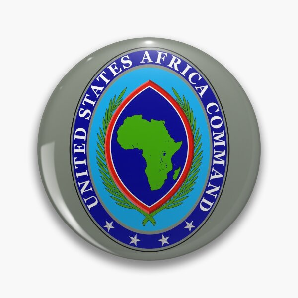 Item preview, United States Africa Command (USAFRICOM, U.S. AFRICOM, AFRICOM) designed and sold by wordwidesymbols.
