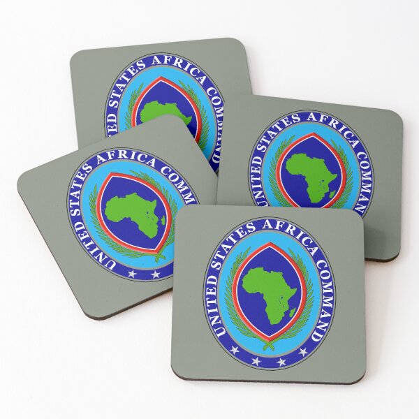 Item preview, United States Africa Command (USAFRICOM, U.S. AFRICOM, AFRICOM) designed and sold by wordwidesymbols.