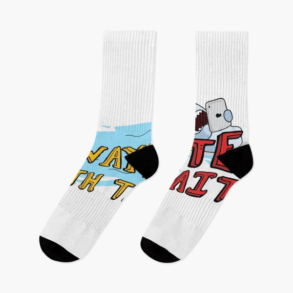 Item preview, I'm always late but worth the wait, lazy shark  designed and sold by Yellowsprint.