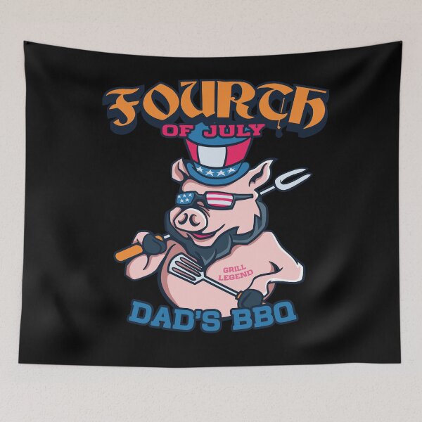 Item preview, Fourth of July Daddy's BBQ designed and sold by pixeldsigns.