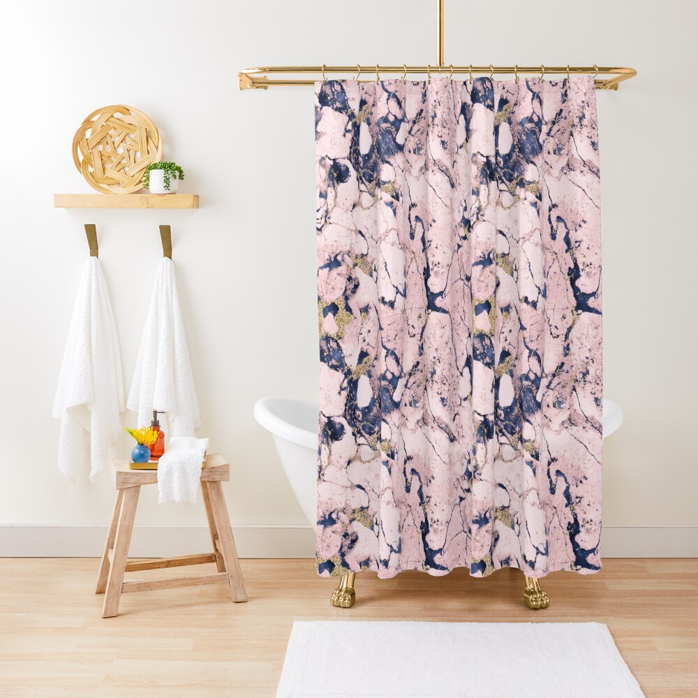 Beautiful marble texture Shower Curtain