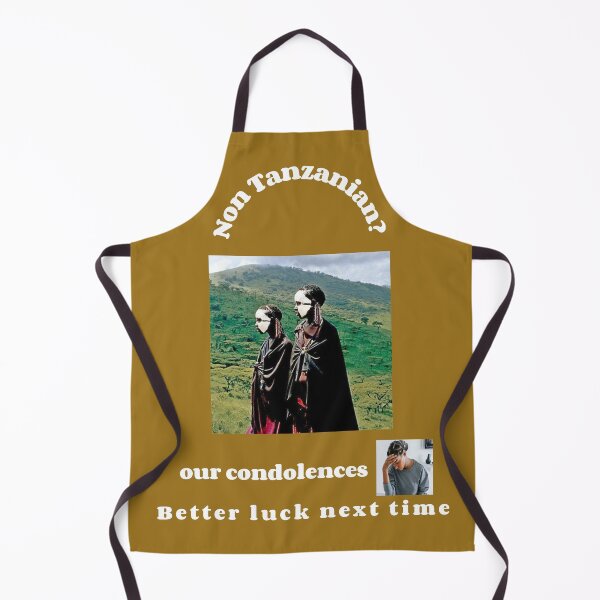 Item preview, "Condolences to non Tanzanians"  (white text) designed and sold by skoumpourdides.
