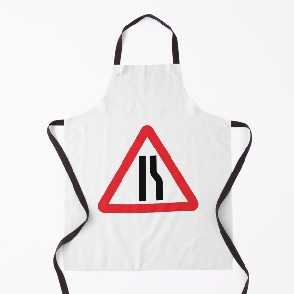 Item preview, UK traffic sign: Road narrows (TSRGDNO 517) designed and sold by Spyromike.