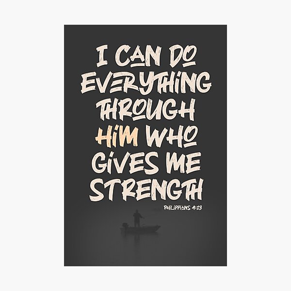 Item preview, Philippians 4:13 V2 designed and sold by quieltin.