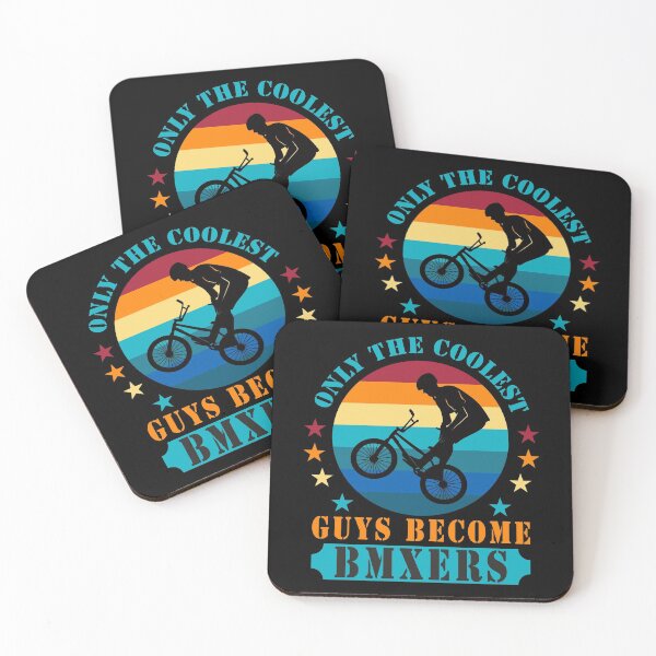 Item preview, Only The Coolest Guys Become BMXers BMX Bike Cyclist designed and sold by grinta2021.