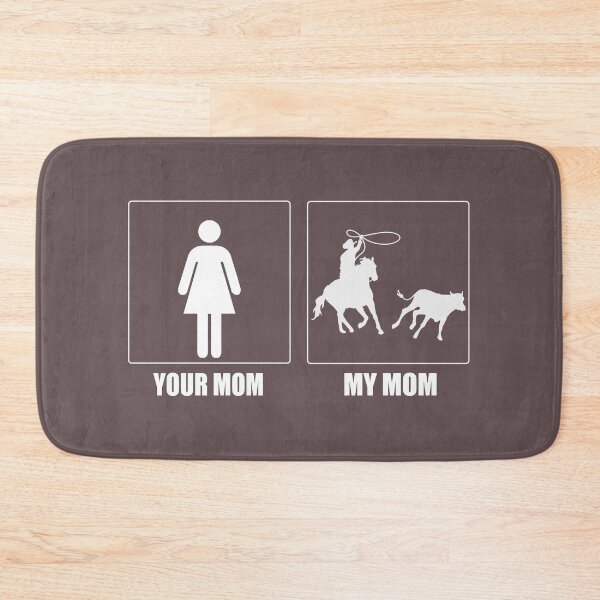 Item preview, Roping Team Roping Mom Vs Regular Mom, Western Art, Funny Western Quote designed and sold by Aerial Addicts.