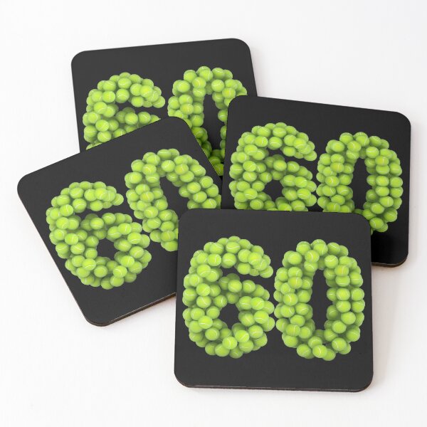 Item preview, Player Number 60 - Tennis Sports sixty Game Set Match designed and sold by elhefe.