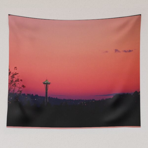 Item preview, Sunset Dark Pink Sky Trees Mountain  designed and sold by DanielCarvalho2.