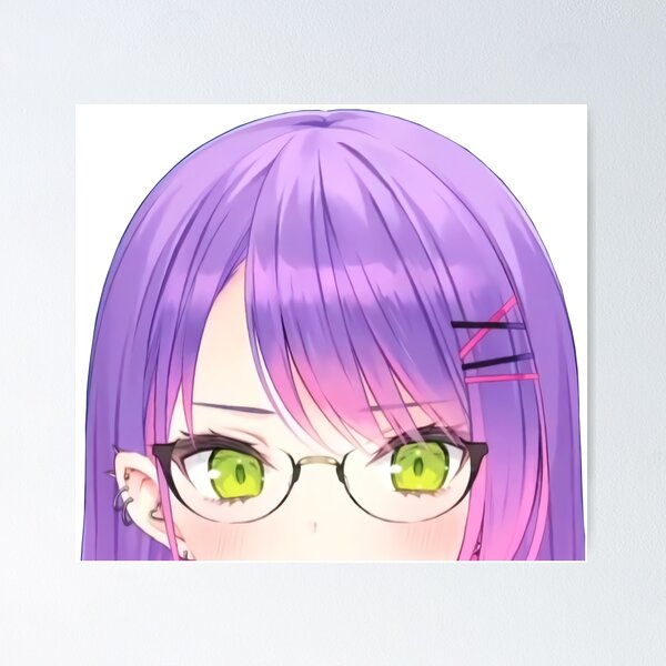 Item preview, Tokoyami Towa Glasses Peeker - Hololive designed and sold by OshiOki.