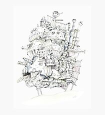 Howl's Moving Castle Photographic Print