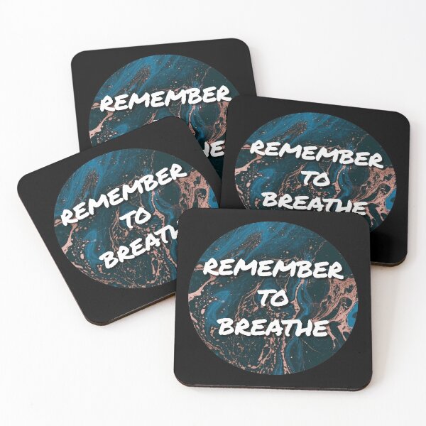 Item preview, Remember To Breathe Life Quote designed and sold by Sour Soul.