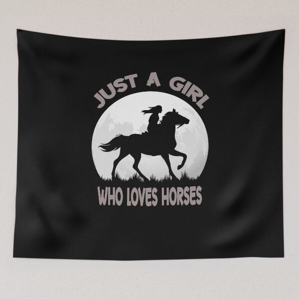 Item preview, Horses Rider Just A Girl Who Loves Horses Horse designed and sold by besTmanuFacture.