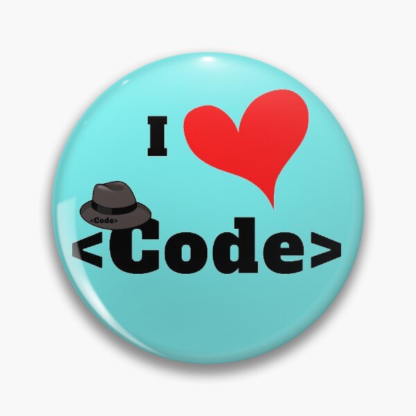 Item preview, I love code designed and sold by DevOps-it.