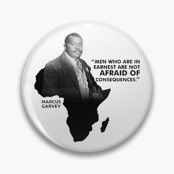 Artikelvorschau, Marcus Garvey Zitat - Männer, die im Ernst sind entworfen und verkauft von RastaMerch.