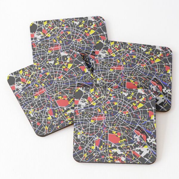 Item preview, Berlin City Map designed and sold by CitiesonWalls.