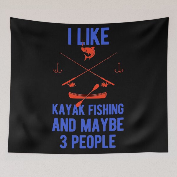 Item preview, Funny Kayak Fishing designed and sold by artworkbyrihen.