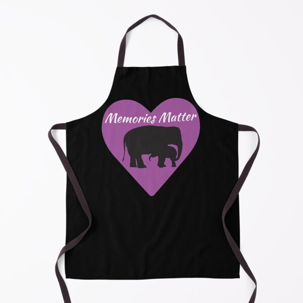 Item preview, Alzheimers and Brain Disease Awareness Memories Matter Elephant Design designed and sold by CreativeBel.