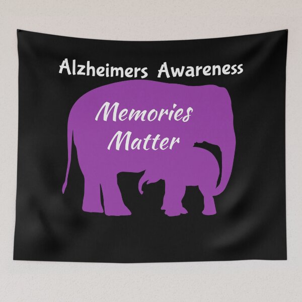 Item preview, Alzheimers and Brain Disease Awareness Memories Matter designed and sold by CreativeBel.