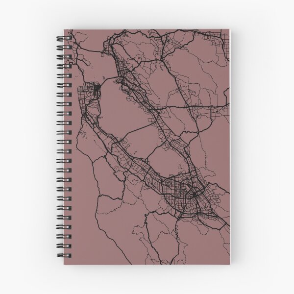 Item preview, Bay Area Map designed and sold by CitiesonWalls.
