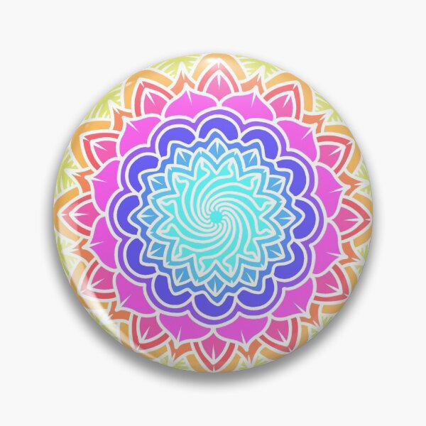 Item preview, Bright Rainbow Mandala designed and sold by 13thWiTCH.