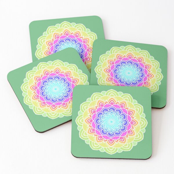 Item preview, Bright Rainbow Mandala designed and sold by 13thWiTCH.