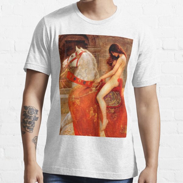 Lady Godiva By John Collier T Shirt For Sale By Arautocosmico