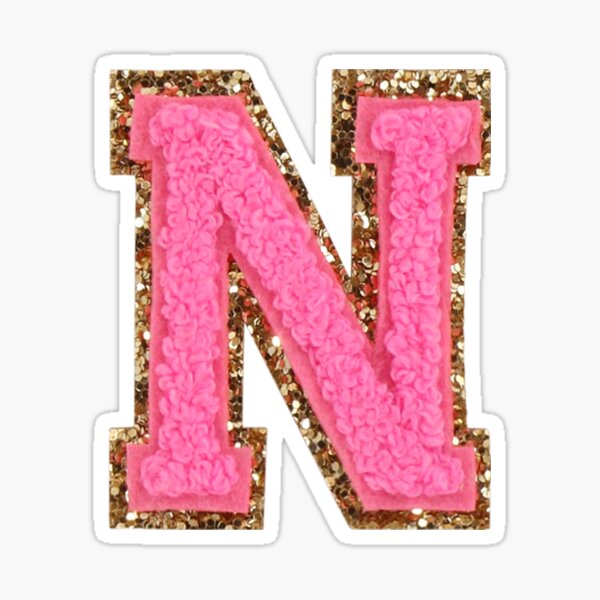 Patches - Pink Pastel Letter