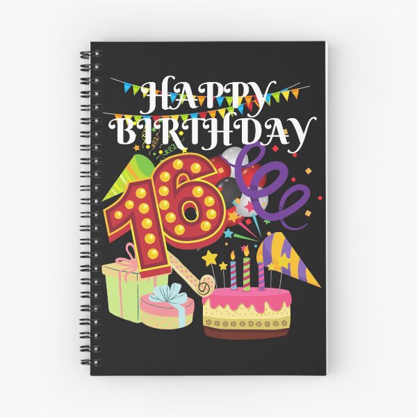 Item preview, HAPPY BIRTHDAY, PARTY SCENE, CELEBRATION, HAPPY 16th BIRTHDAY designed and sold by R B Chrystal.