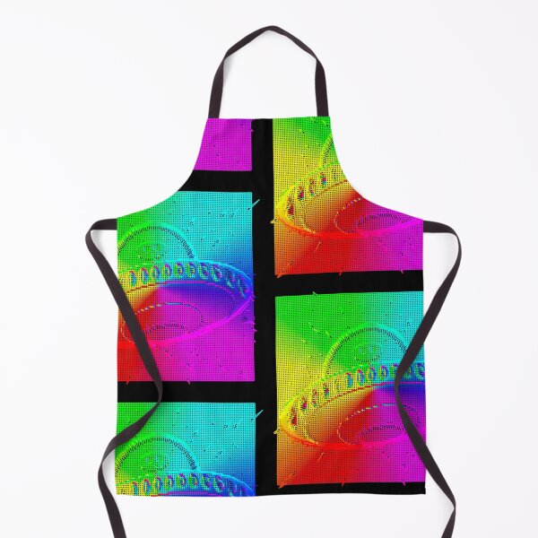 Item preview, Rainbow Alien and UFO Glitch - Rainbow Colors- Cartoon designed and sold by Cosmic-Ferret.