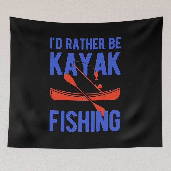 Item preview, Funny Kayak Fishing designed and sold by artworkbyrihen.