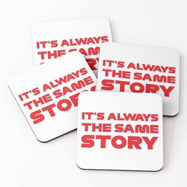 Item preview, It's Always The Same Story (Red) designed and sold by FilipeFerreira.