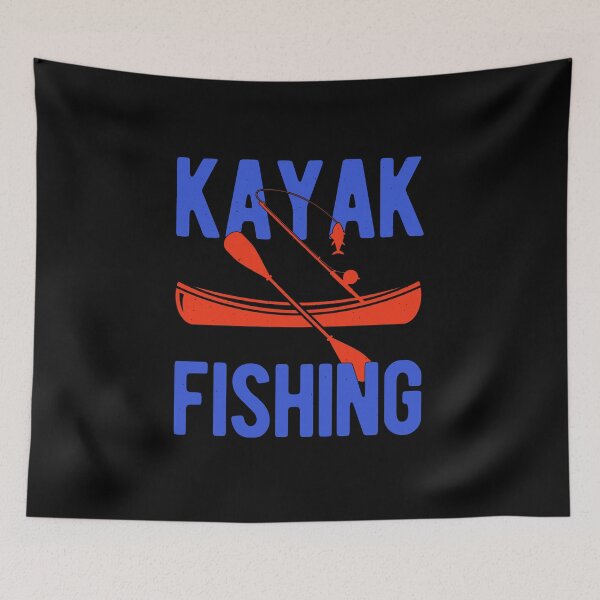 Item preview, Kayak Fishing designed and sold by artworkbyrihen.