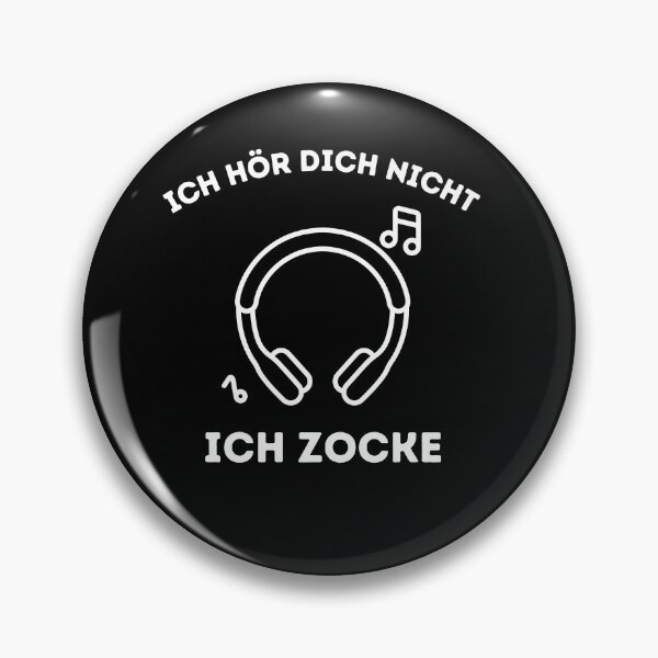 Item preview,  "Ich Hör Dich Nicht Ich Zocke" Gaming Gifts Gamer designed and sold by Anton Ashraf.