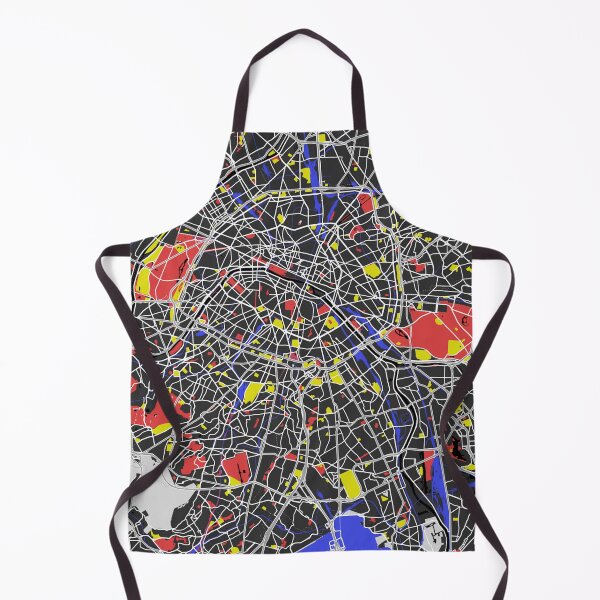 Item preview, Paris City Map designed and sold by CitiesonWalls.