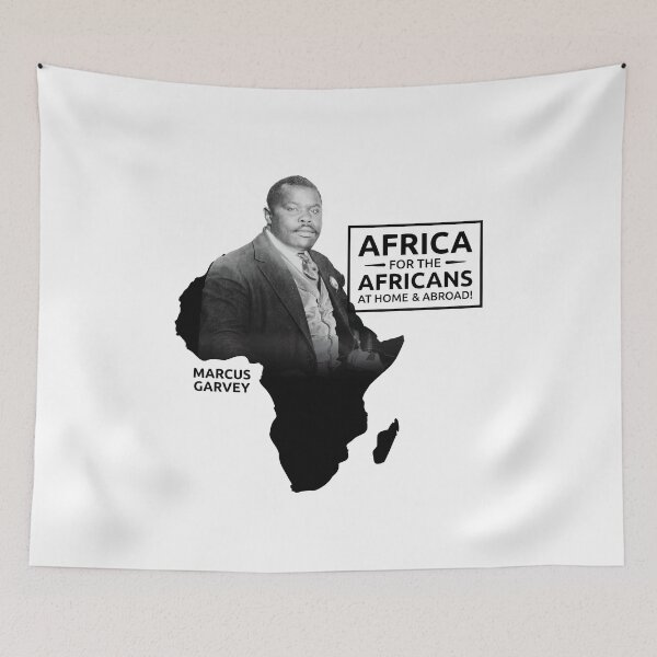Artikelvorschau, Marcus Garvey Zitat - Afrika für die Afrikaner entworfen und verkauft von RastaMerch.
