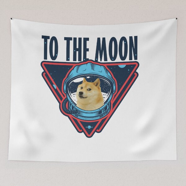 Item preview, Dogecoin to the moon designed and sold by empathylife.