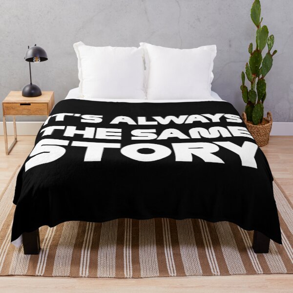 Item preview, It's Always The Same Story (White) designed and sold by FilipeFerreira.