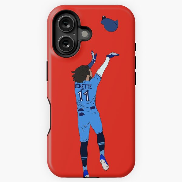 Aperçu de l'œuvre Casque de célébration du Walk Off de Bo Bichette pour le baseball de Toronto créée et vendue par Thatkid5591.