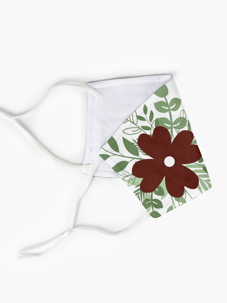 Alternate view of Wild flower Mask