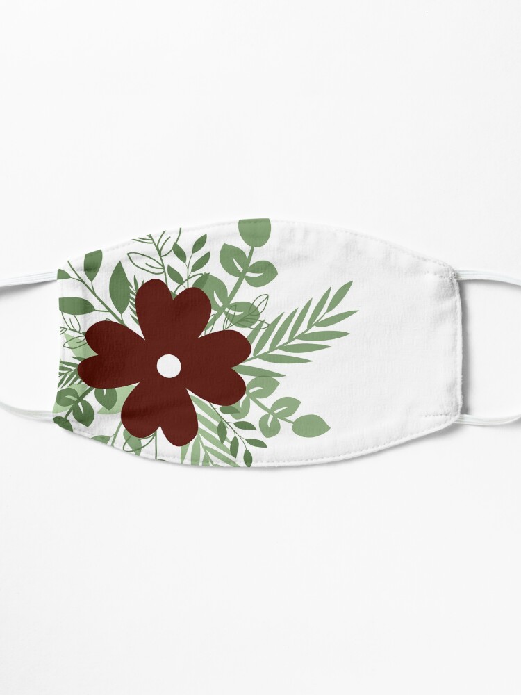 Alternate view of Wild flower Mask