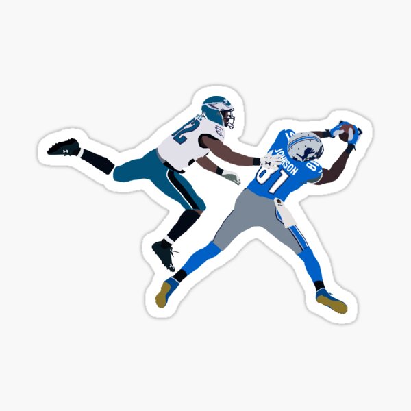 Calvin Johnson Detroit Lions Fathead Tradeable 2010 NFL Sticker 82