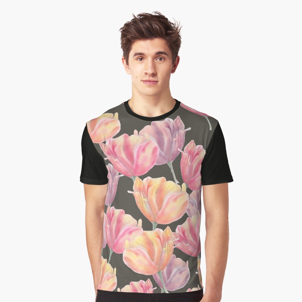 Tulip field Graphic T-Shirt