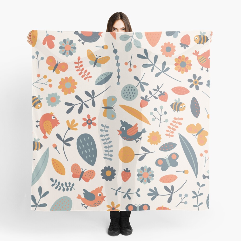 Hello Spring Scarf