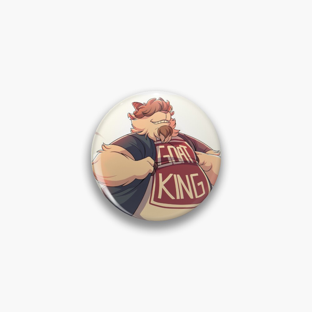 The Coolest Goat on Earth Pin
